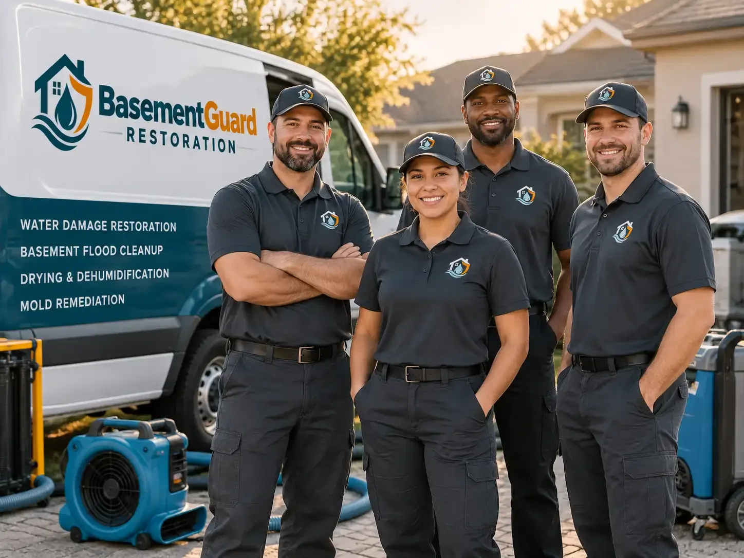 Basement Water Damage Restoration company in Oakland, TX